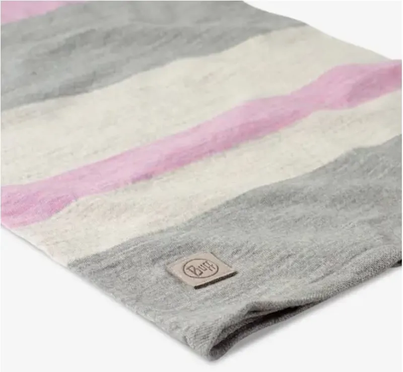 Buff Merino Move Neckwarmer - Light Grey